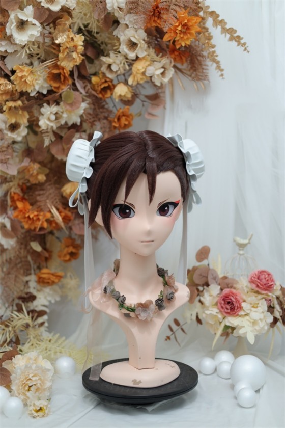 NFD Kigurumi Street Fighter Chun Li Cosplay Mask